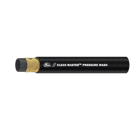 Gates Clean Master Pressure Wash 3000 Industrial Hose 3/8XLGRL 1000 CLEAN PW3000 BLK